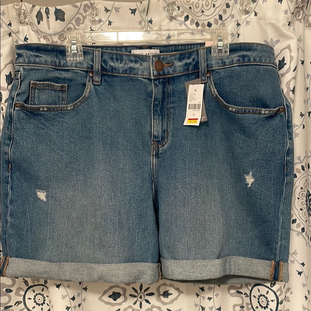 Lane Bryant Boyfriend Denim Women's Shorts - Size 16